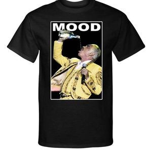 Vicente Fernandez Chente El Rey Drinking Tequila Mood Graphic Tee T-Shirt